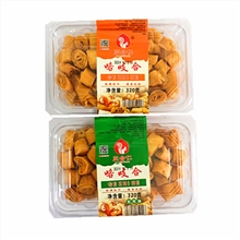 *三合仁{铁锅牛}320克咯吱合 随机口味